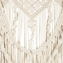 18" Macram√© Braided Tapestry Wall D√©cor, Natural