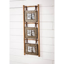3 Wood and Metal Hanging Wall Frames,6pf30001