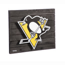 Lit Wall Decor, Pittsburgh Penguins,6wlt4372