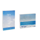 You Are My Anchor 9x14 and Like To Be Beside The Sea 12x10 Wood Plocks, Set of 2