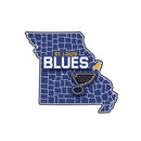 State Shape Wall Decor,, St Louis Blues