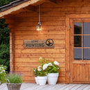 Wood and Metal Sign, Wildernesss, 8" H x 23" L