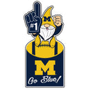 University Of Michigan Gnome Metal Sign 10"L x 30"H