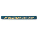 Philadelphia Eagles Engraved Wood Sign, 1.5" x 18"