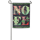Noel Chalkboard Garden Suede Flag