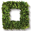 NAPA Home & Garden, BOXWOOD SQUARE WREATH 16"