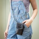 Cleveland Browns, Cross Body Wallet, Black