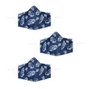 Children's Non-Medical Antimicrobial Cotton Face Mask, Cars, Set of 3