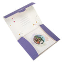 Lavender Gardener Paper Pop Up Card