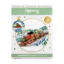Christmas Train Paper Pop Up Card