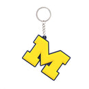 University Of Michigan, Rubber Keychain
