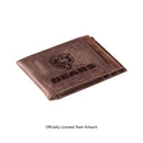 Front Pocket Wallet w/ RFID Blocking, Chicago Bears, Brown