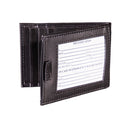 Front Pocket Wallet w/ RFID Blocking, Miami Dolphins, Black