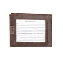 Chicago Cubs Front Pocket Wallet w/ RFID Blocking Brown
