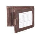 Los Angeles Dodgers Front Pocket Wallet with RFID Blocking, Brown, SC24 Champions