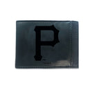 Pittsburgh Pirates Front Pocket Wallet w/ RFID Blocking Black