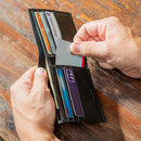 University of Florida Black Bi-Fold Embroidered Wallet w/ RFID Blocking