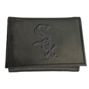 Chicago White Sox Tri-Fold Wallet Black