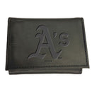Oakland A's Tri-Fold Wallet Black