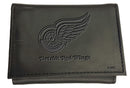 Detroit Red Wings, Tri-Fold Wallet, Black