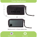 Wristlet Wallet, Black, Philadelphia Eagles