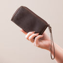 Chicago Cubs Wristlet Wallet Brown
