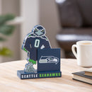 Mascot Statue, with Logo, Seattle Seahawks