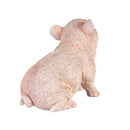 Petal & Plow Garden Statue, Resin Happy Pig Statue, 5"H