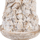 Nativity Garden Statue, Resin Statue, Nativity Tree, 18"H