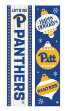 46" Double Sided Leaner, University of Pittsburgh, Christmas