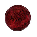 VivaStyle Gazing Ball, LED Crackle Glass Decorative Ball, 8"H,  Asst of 2