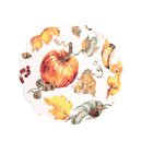 Watercolor Pumpkin Round Placemat
