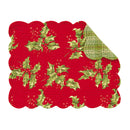 Holly Red Placemat