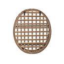 Woven Oval Wall Shelf