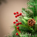Woodland Storybook Tree Artificial Pine Cone and Berry, 48"H