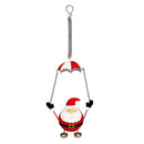 Christmas Vacation Garden Accent, Metal Hanging Decor, Jolly Friend, Asst of 4