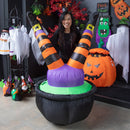 Evergreen Garden Accents,4ft Everinflatable, Witch's Brew,35.04x33.46x62.2 Inches