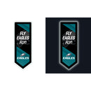Philadelphia Eagles NFL Football Pennant Glazelite LED Decor