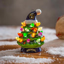 Milwaukee Brewers Mini LED Tabletop Christmas Tree 4"