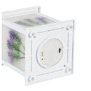 LED Lantern, Set of 2, Purple Lilac,8led429