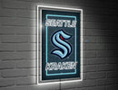 Seattle Kraken Hockey Rectangle Neolite LED Decor