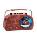 6.5" LED Musical Antique Radio Tabletop Decor