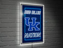 22"H x 14"L NeoLite Wall Decor, Rectangle, University of Kentucky,8led944nlrt