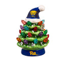 4" Mini LED Tabletop Christmas Tree, University of Pittsburgh