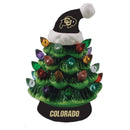 University of Colorado 8" LED Ceramic Christmas Tree