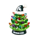 4" Mini LED Tabletop Christmas Tree, Michigan State University