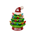 4" Mini LED Tabletop Christmas Tree, University of Montana