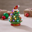 University of Southern California 8" LED Ceramic Christmas Tree