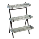 What She Shed Plant Stand, Metal, 3-Tiered Plant Stand