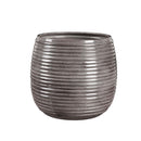 Metal Ribbed Planter, Set of 3